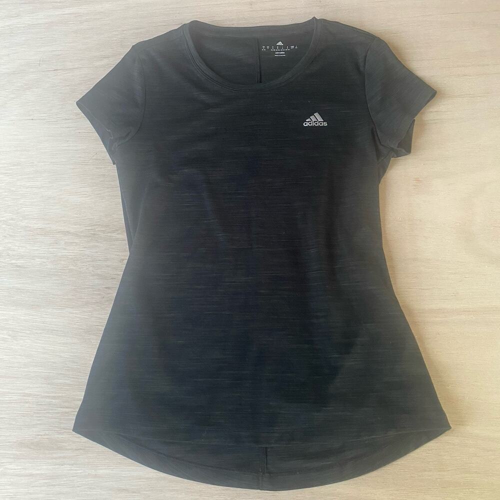 adidas Women's Climalite Short Sleeved Workout Tee Size S